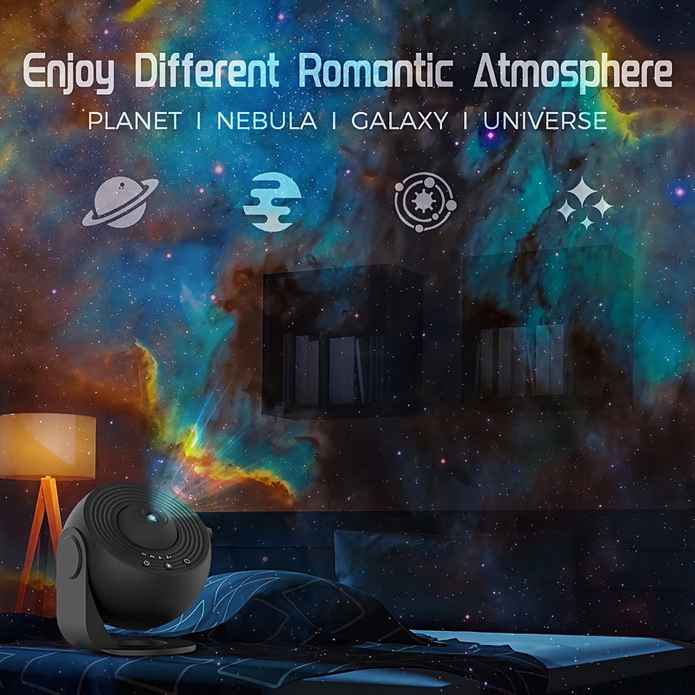 Galaxy Projector with 13 Film Discs – Bring the Universe to Your Room