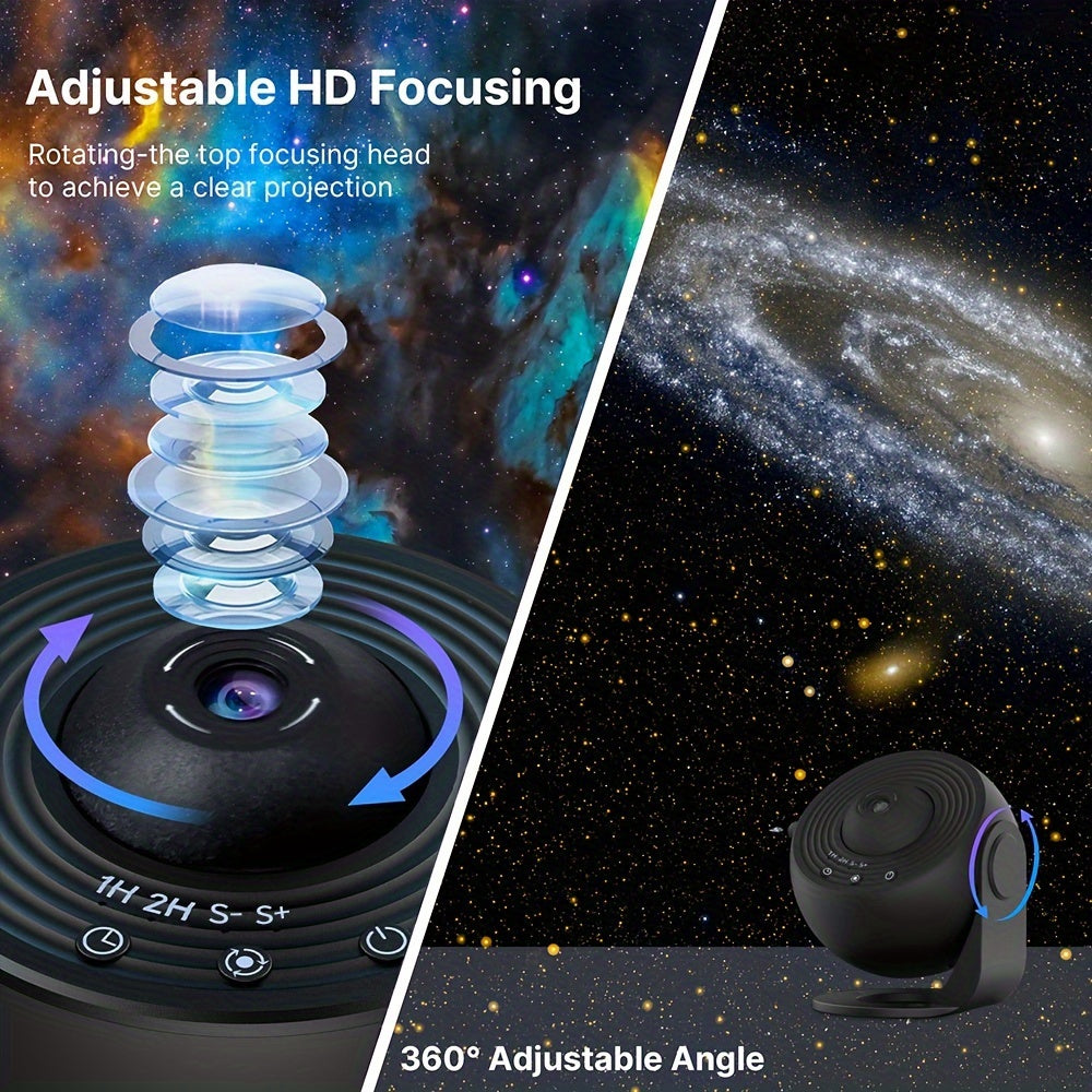 Galaxy Projector with 13 Film Discs – Bring the Universe to Your Room