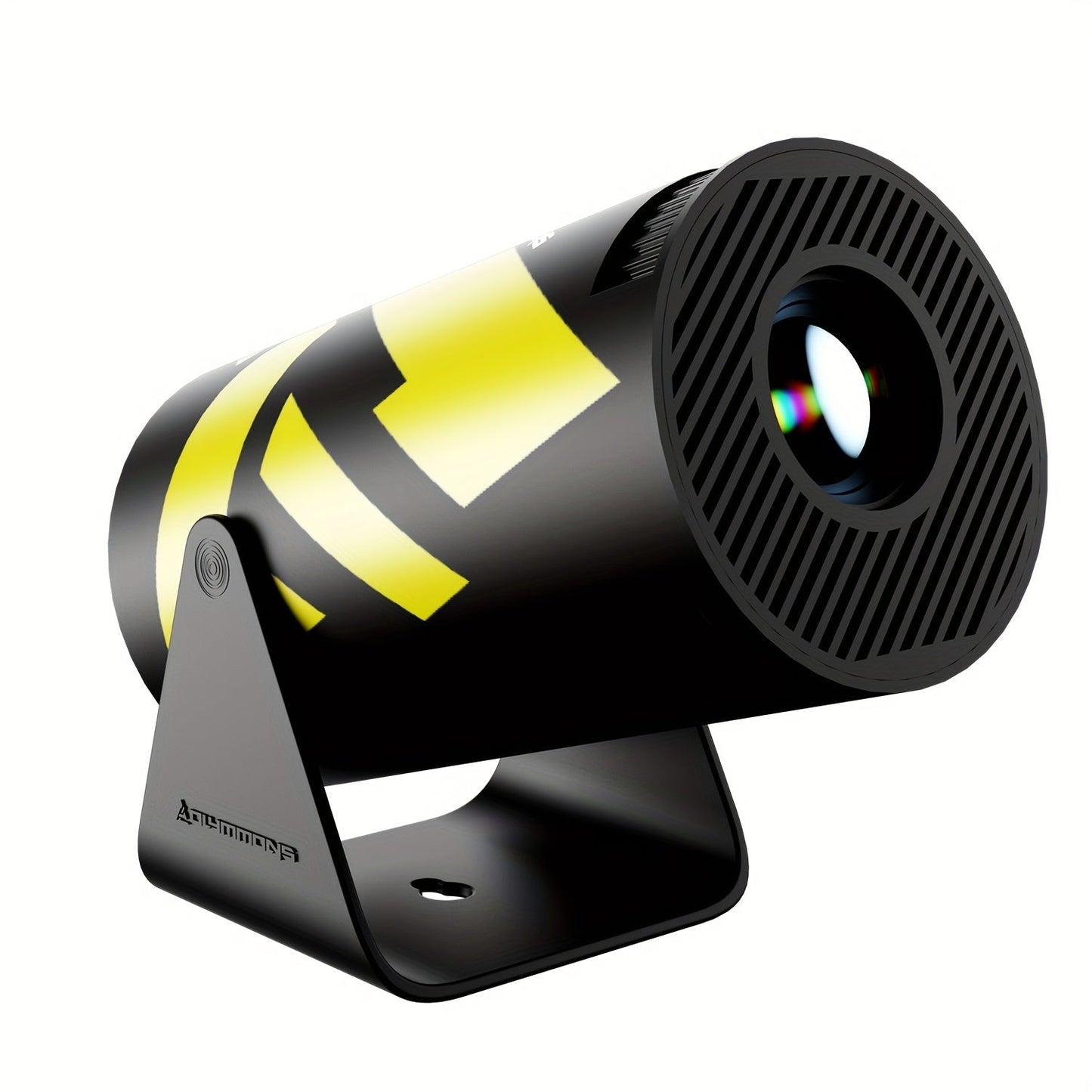 1x HY300 Pro Mini Portable Projector with Android 11.0 OS, 4K/1080P Smart Projector, Built-in Speakers, 180° Screen Rotation, Compatible with Netflix/YouTube/Hulu, Plug & Play Home Theater Projector for PC/Laptop-Free Movies